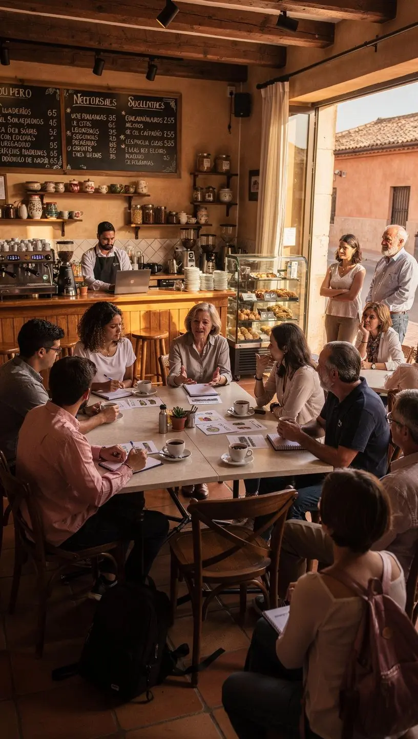 Professional team collaboration